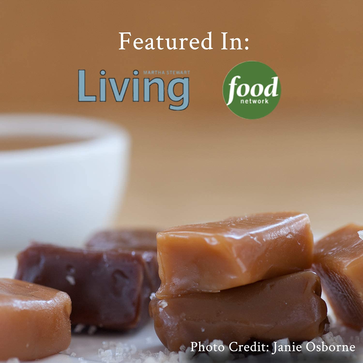 Béquet Gourmet Chewy Caramel Candy - Individually Wrapped Kosher & Gluten Free - 24oz Resealable Pouch - Perfect for Gifts, Parties & Snacking - Made in Montana USA