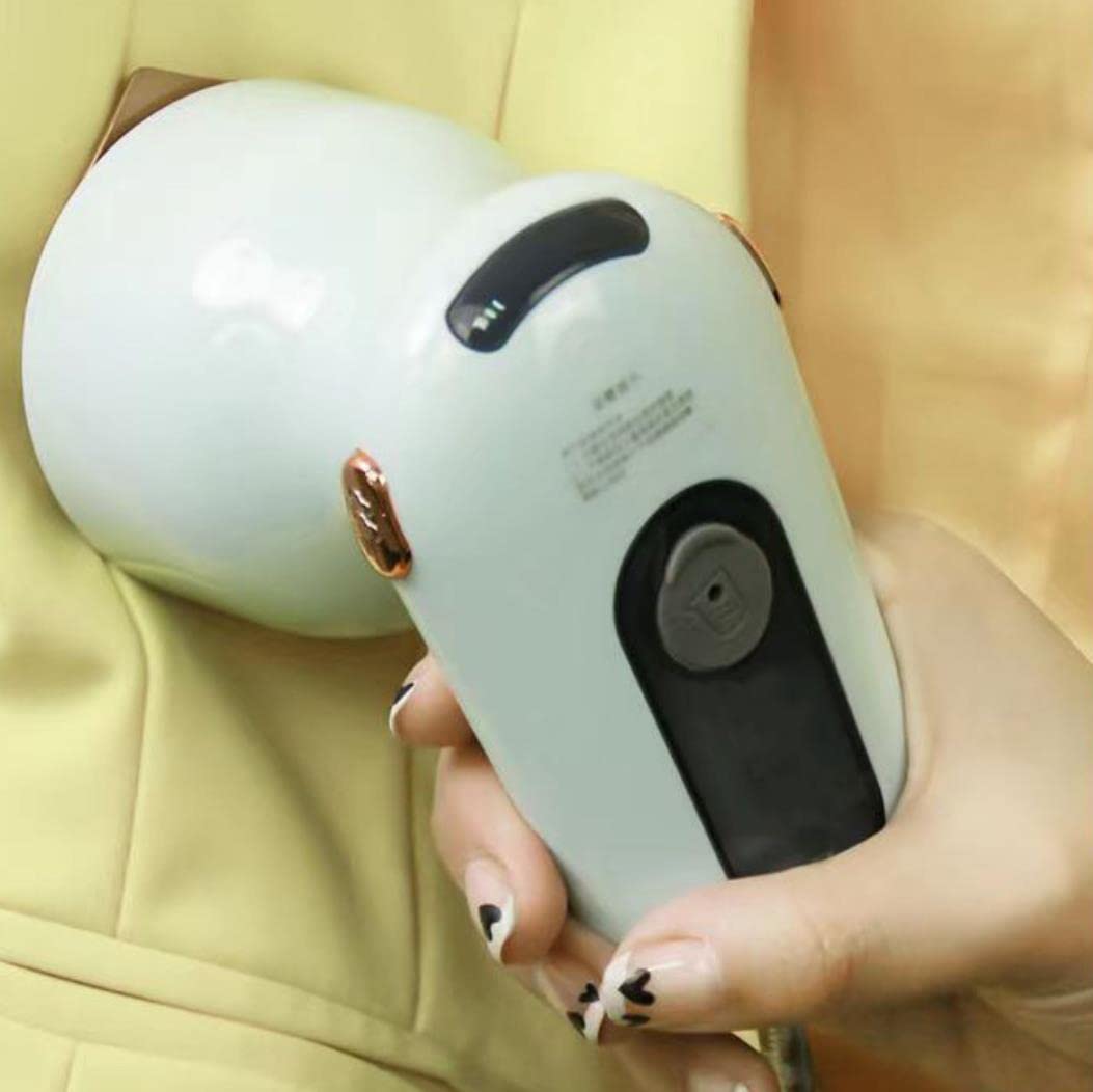 Professional Handheld Steam Iron - Portable Mini Clothes Iron with Hanging Function, Electric Garment Steamer for Wrinkle Removal at Home, Travel & Business - Perfect for Suits, Dresses, Shirts and Quick Outfit Refresh