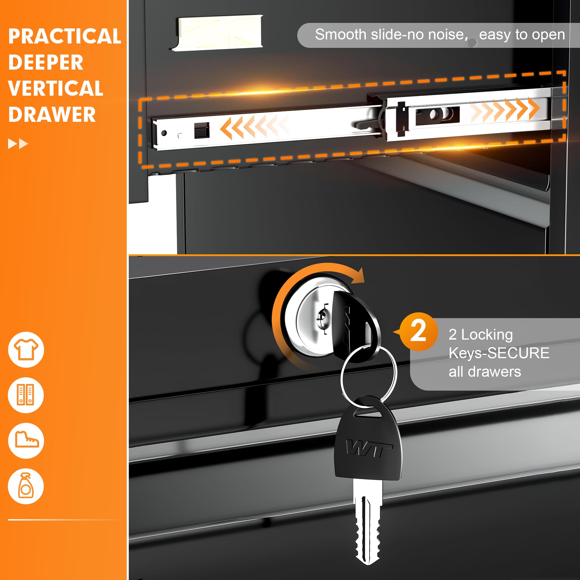 INTERGREAT 2-Drawer 32