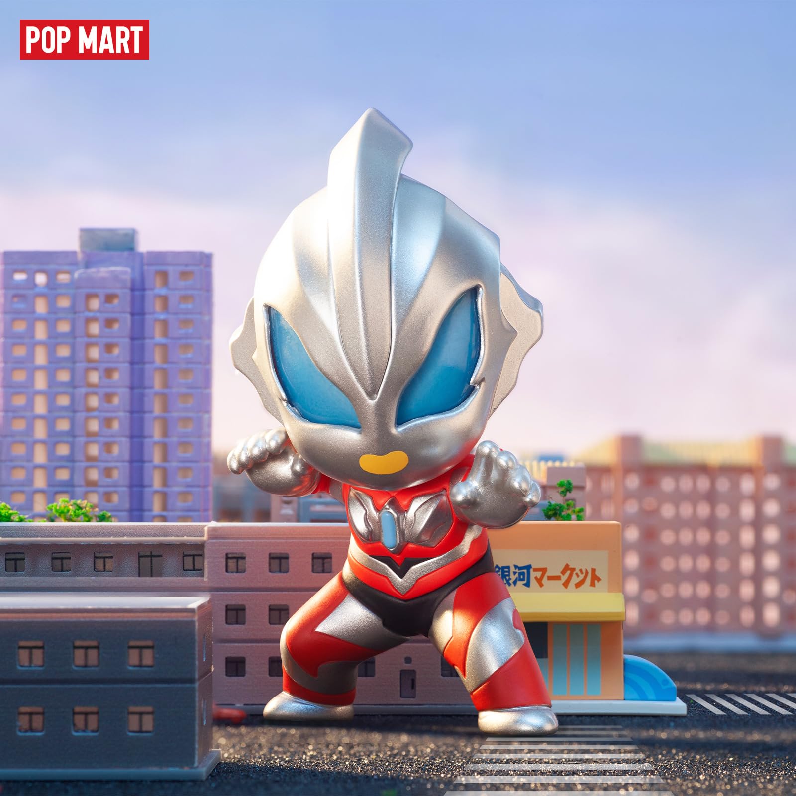 POP MART Ultraman New Generation Heroes Action Figure Set (9/9) - Collectible Random Box Toy for Birthday, Christmas & Holiday Gifts | Home Decor & Display for Anime Fans & Collectors