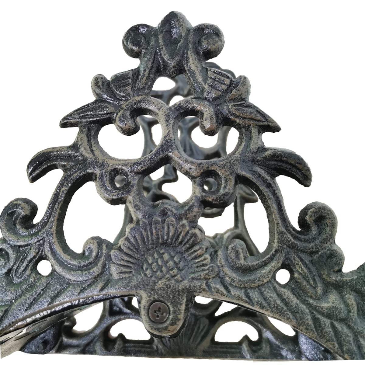 Heavy Duty Cast Iron Garden Hose Holder - Wall Mounted Hose Hanger for 50FT 75FT 100FT Water Pipe Storage | Decorative Yard Hose Butler & Rack Reel | Perfect for Outdoor Garden, Lawn, and Patio Organization