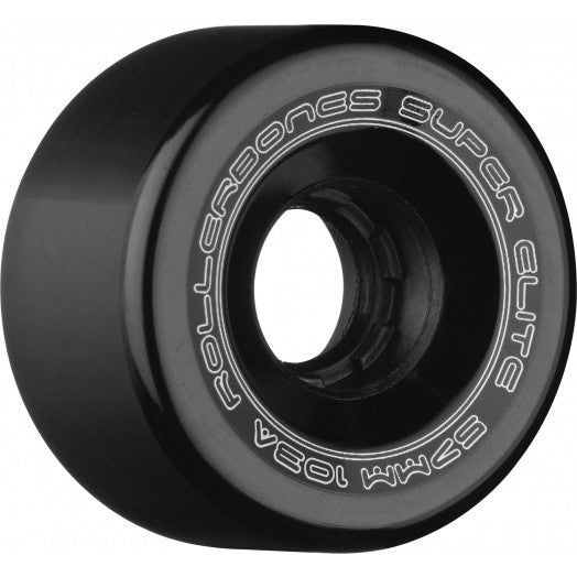 Roller Bones Elite Skateboard Wheels (57MM & 62MM) 101a & 103a Durometer - High Performance Wheels for Street Skating & Park Riding
