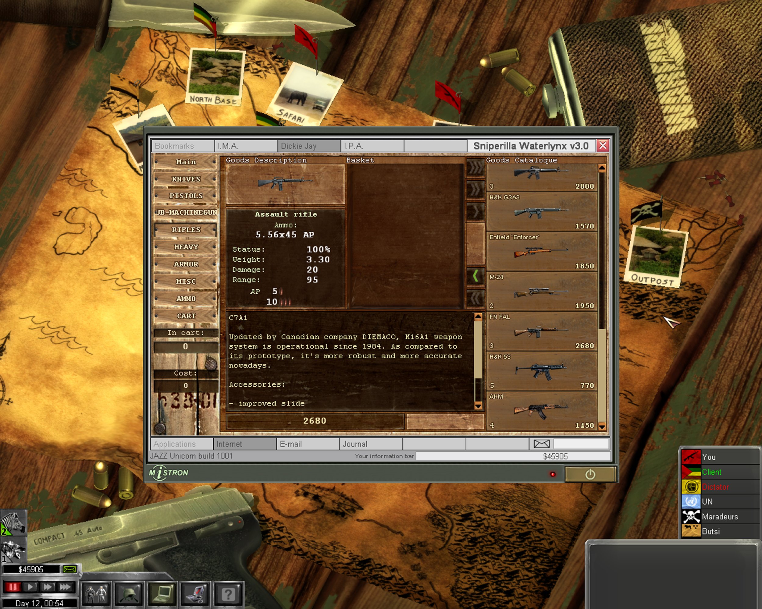 Hired Guns: The Jagged Edge - Tactical Strategy Game for PC | Military Simulation & Team Management | Perfect for War Strategy Enthusiasts and Tactical RPG Fans