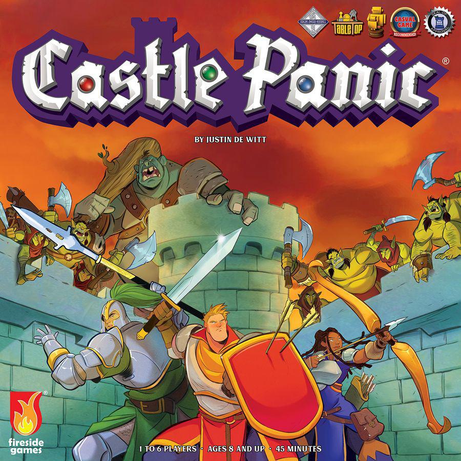 Castle Panic 2nd Edition Board Game - Cooperative Tower Defense Strategy Game for Families & Friends - Perfect for Game Nights & Family Gatherings