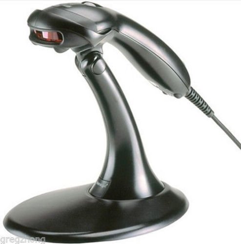 MS9540 Handheld USB Black Laser Barcode Scanner with Bracket - Fast Scanning for Retail, Warehouse & Inventory Management