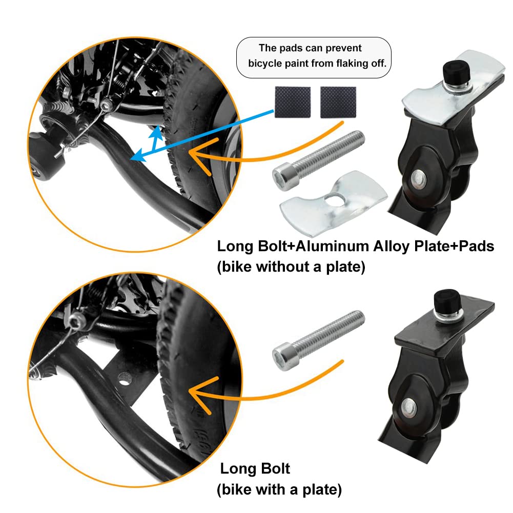 Adjustable Aluminum Alloy Bike Kickstand for 22
