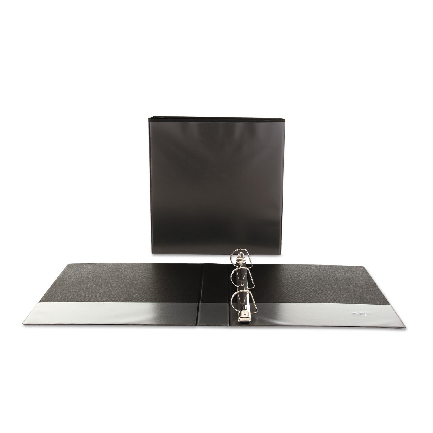 UNV20743 Slant-Ring Economy View Binder - 1 Inch 3-Ring Binder with Slanted Pocket for School, Office & Home Organization | Perfect for Reports, Presentations & Document Storage