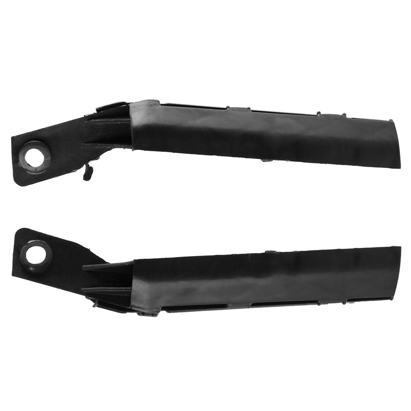 Front Bumper Bracket for Nissan Versa 2007-2012 - 2pcs Replacement Bumper Support Bracket (Part# NI1062100, NI1063100) - Durable Car Front Bumper Reinforcement for Improved Vehicle Safety & Protection | Perfect for Collision Repair & Auto Maintenance