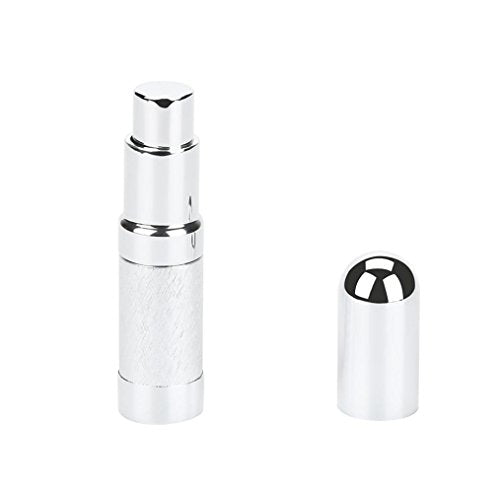AMA(TM) 6ml Portable Travel Mini Classic Perfume Atomizer - Refillable Spray Bottle with Pump for Women & Men - Perfect for Gym, Travel, Purse & On-The-Go Fragrance Refills