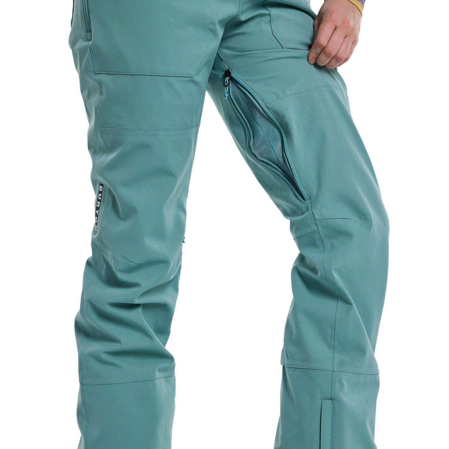 Burton Women's Avalon 2L Stretch Bib Snow Pants - Waterproof Insulated Ski Bib Overalls for Winter Sports & Cold Weather Activities