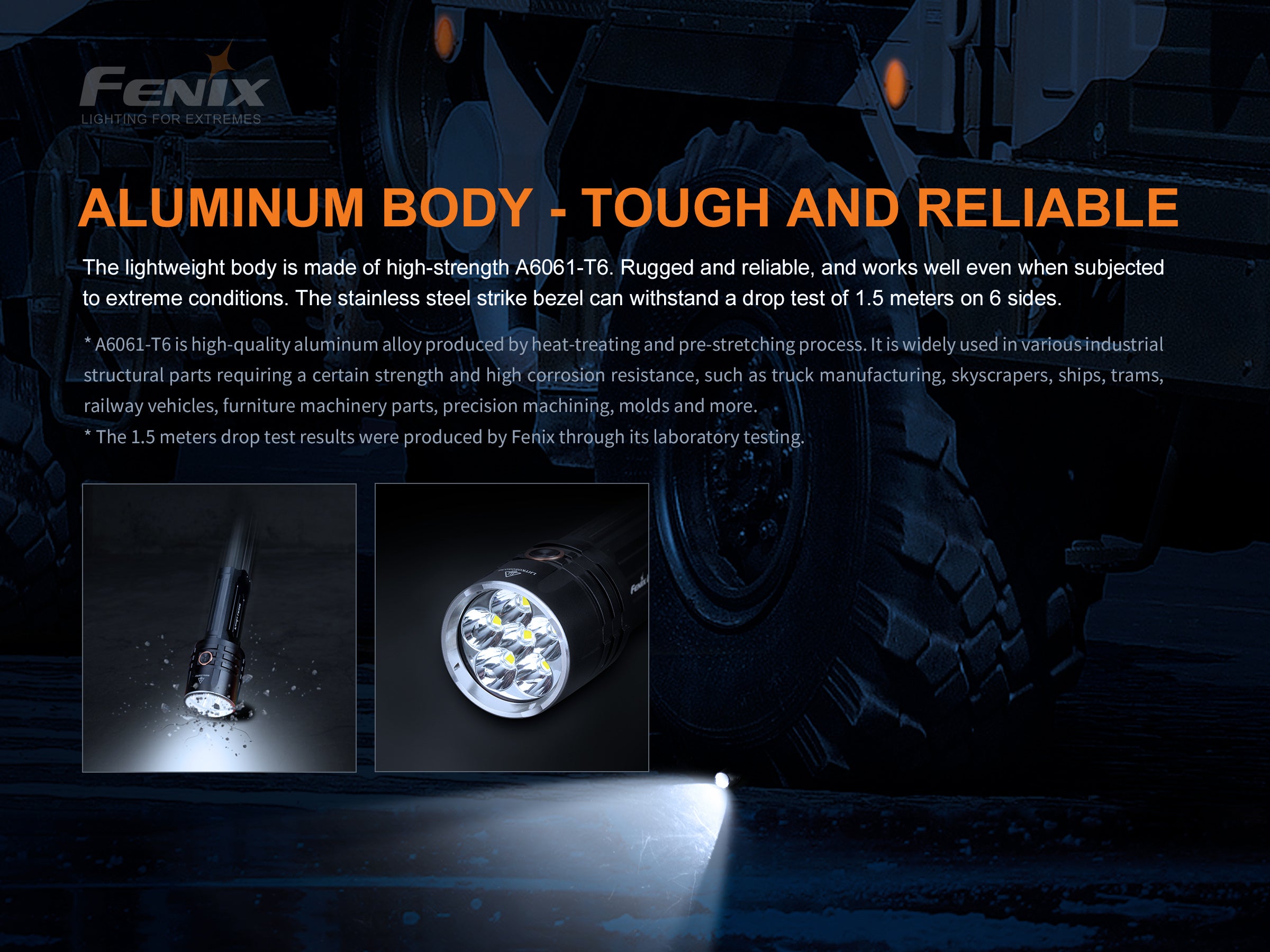 Fenix LR35R 10000 Lumens Rechargeable LED Flashlight - High Power Camping, Hiking, Emergency & Outdoor Adventure Light