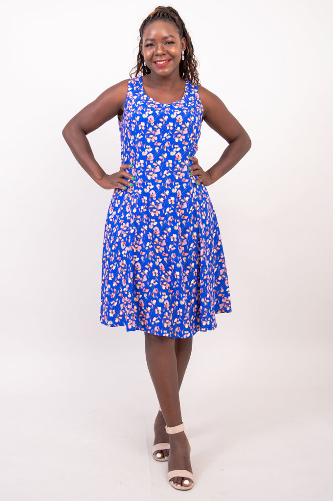 Elegant Sara Dress by Rushelle - Breathable Woven Bamboo Fabric for Women | Perfect for Summer Outings, Beach Vacations & Casual Wear