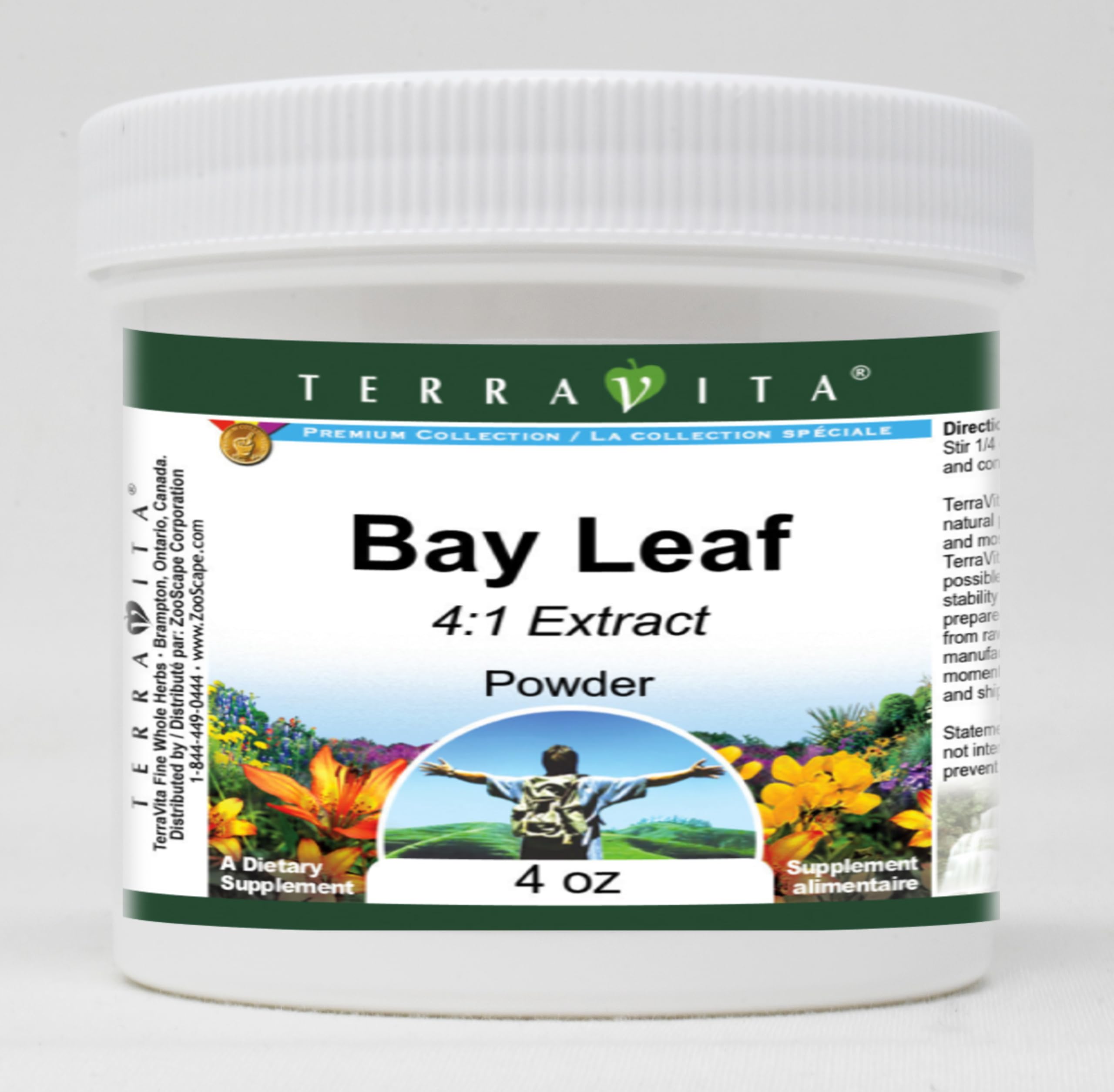 Organic Bay Leaf 4:1 Powder (4 oz) - Premium Culinary Herb for Cooking, Soups & Stews | Natural Flavor Enhancer | ZIN: 519139 | Perfect for Home Chefs & Professional Kitchens