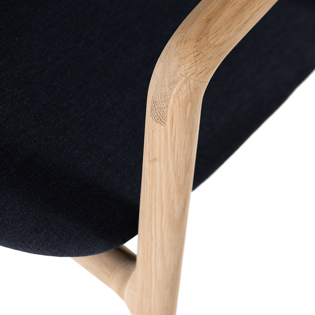 Brioni Side Chair - Modern Dining Chair with Upholstered Seat & Metal Legs - Perfect for Kitchen, Dining Room & Office Use