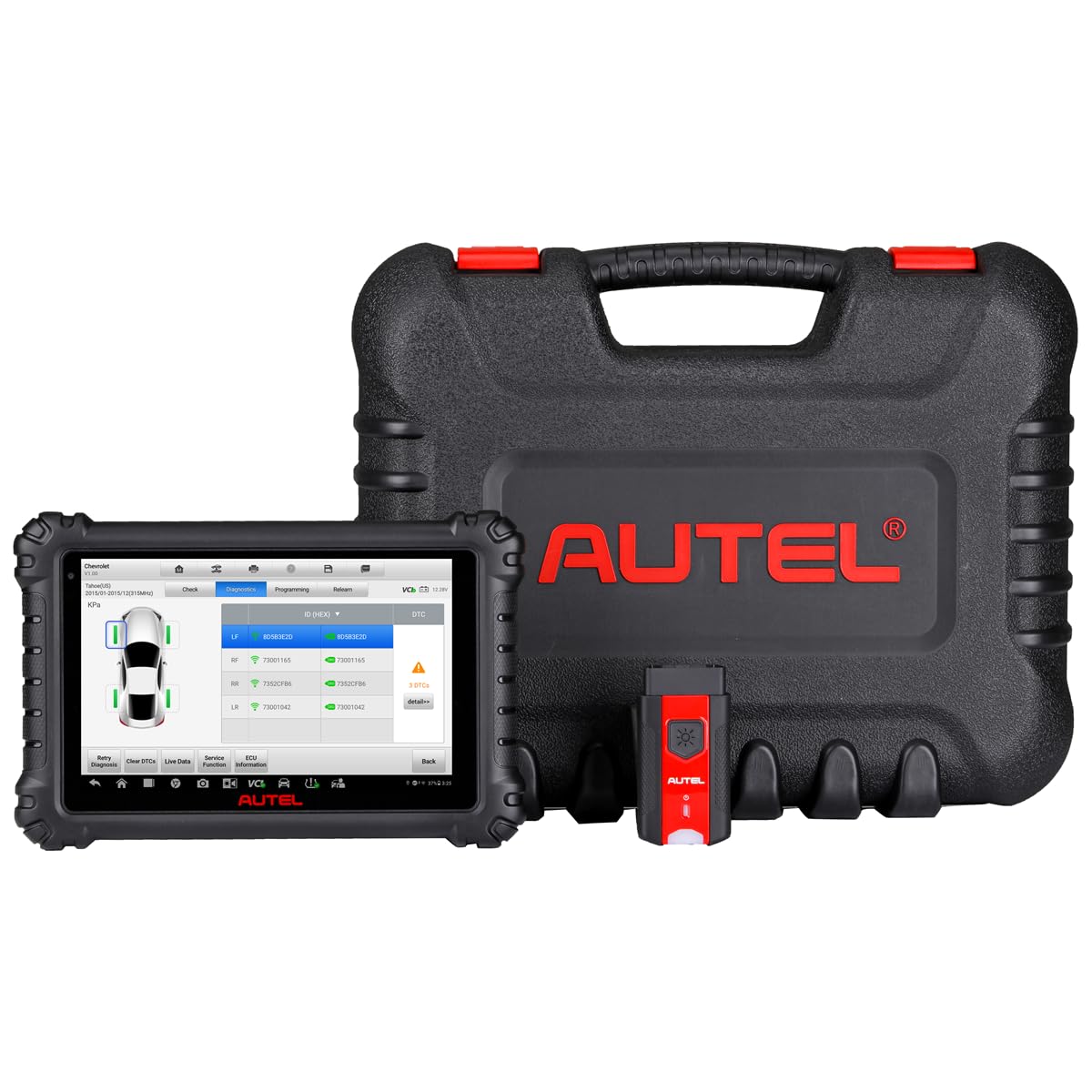 Autel MaxiSys MS906PRO-TS Automotive Diagnostic Tablet - Advanced OBD2 Scanner for Car, Truck & SUV - Professional Auto Mechanic Tool for Engine, ABS, Transmission & More - Perfect for DIY Repairs & Professional Workshops