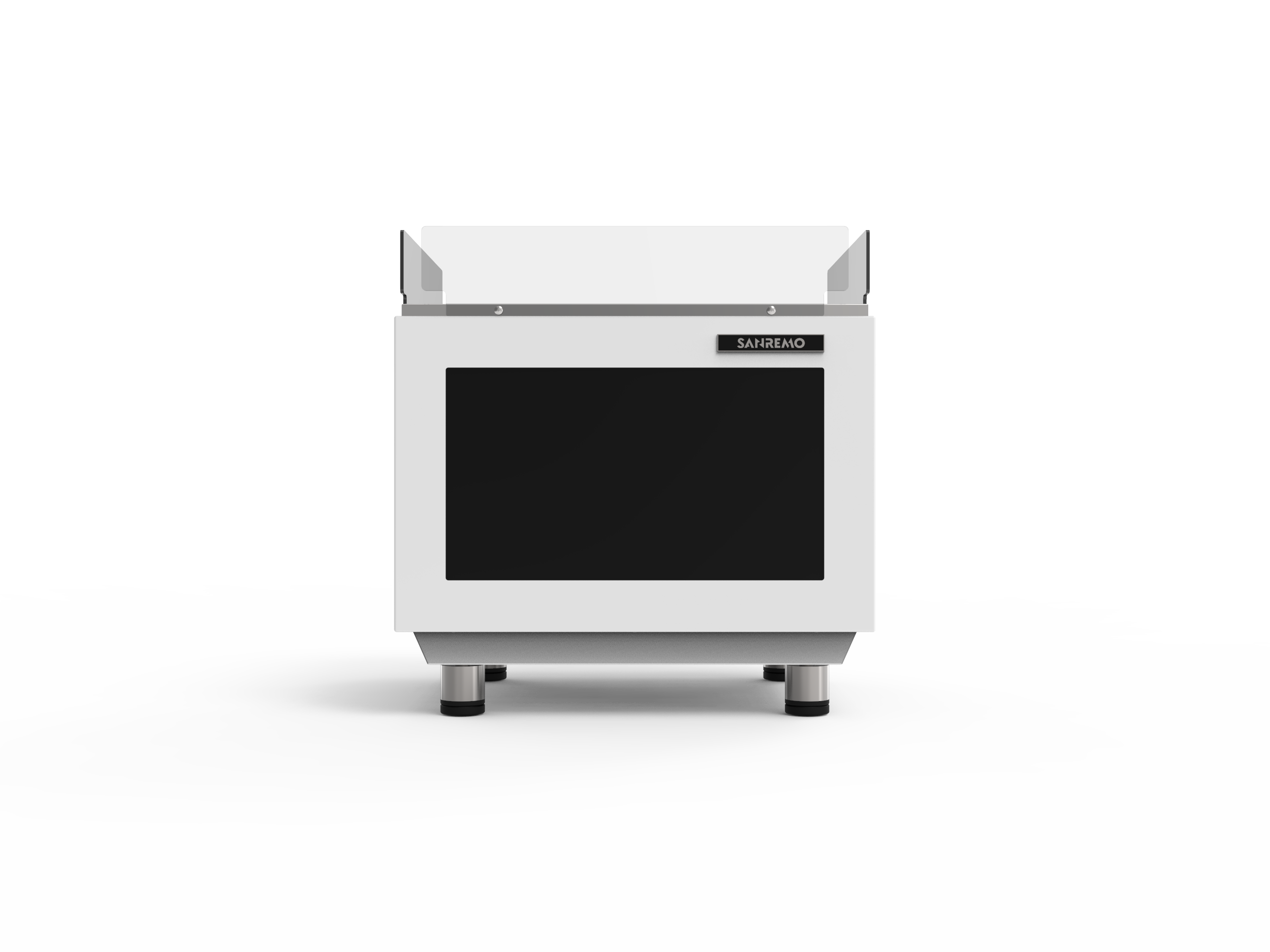 Sanremo ZOE Compact 2-Group Espresso Machine - White/Black | Professional Coffee Bar & Home Cafe Solution