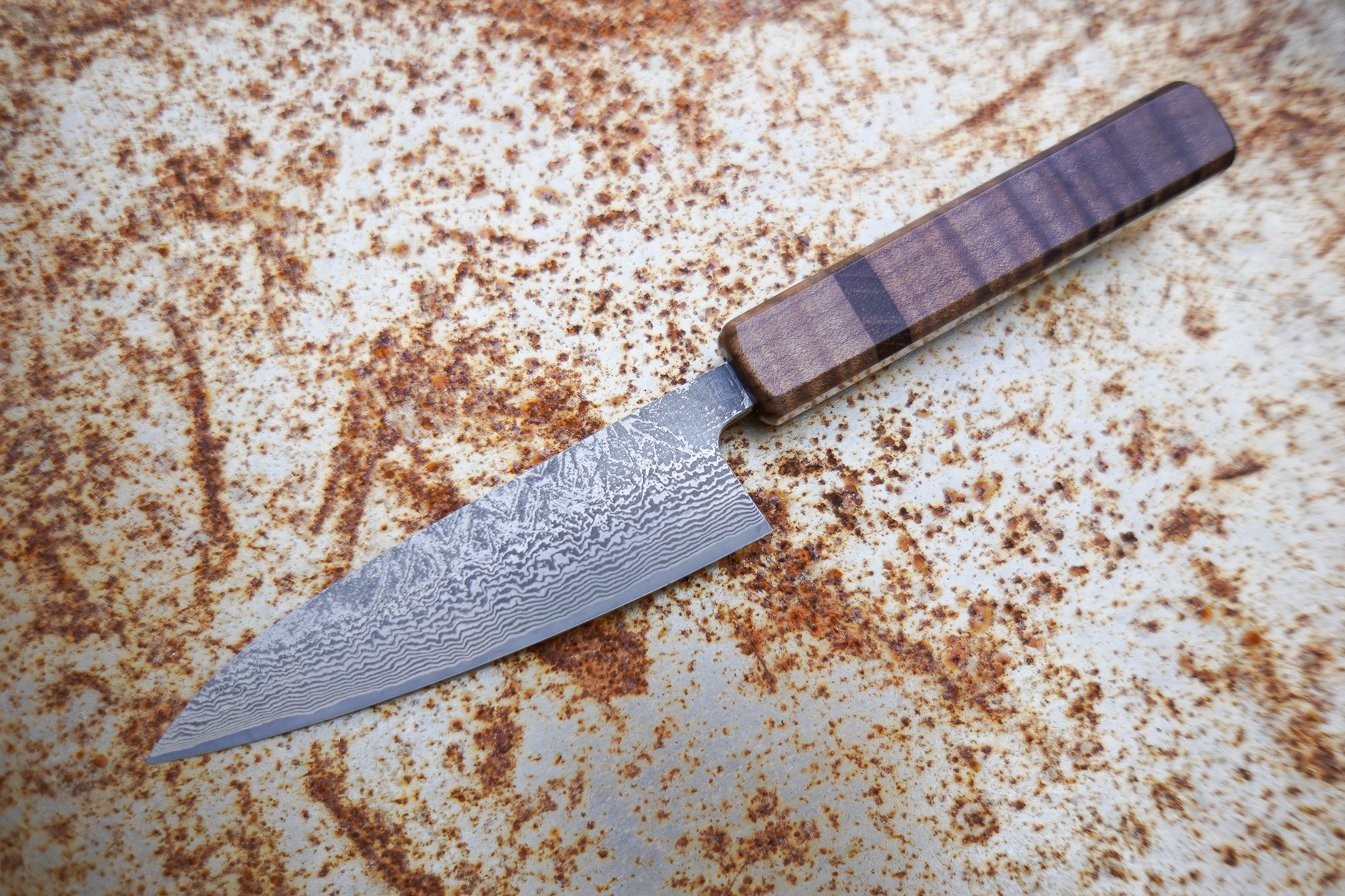 Shiro Kamo SG2 120mm Petty Knife - Japanese High-Carbon Stainless Steel Kitchen Utility Knife for Slicing, Peeling & Precision Cutting - Perfect for Chefs, Home Cooks & Culinary Enthusiasts