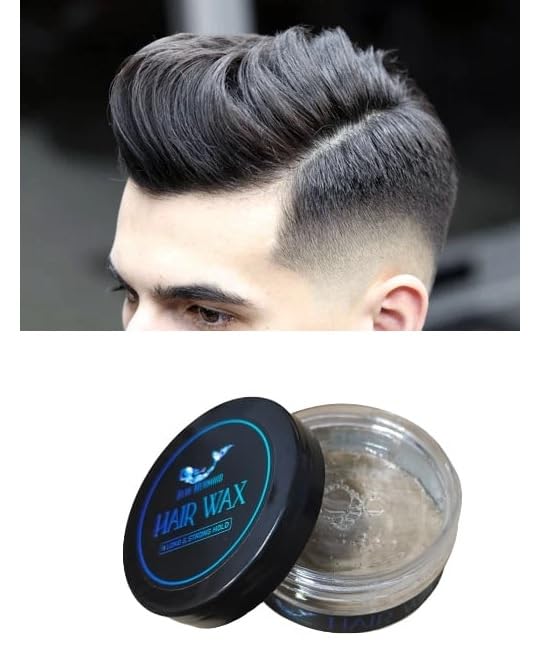 Professional Hair Styling Wax & Gel - Strong Hold Styling Cream for Men & Women | Perfect for Pompadour, Quiff & Spiky Hairstyles