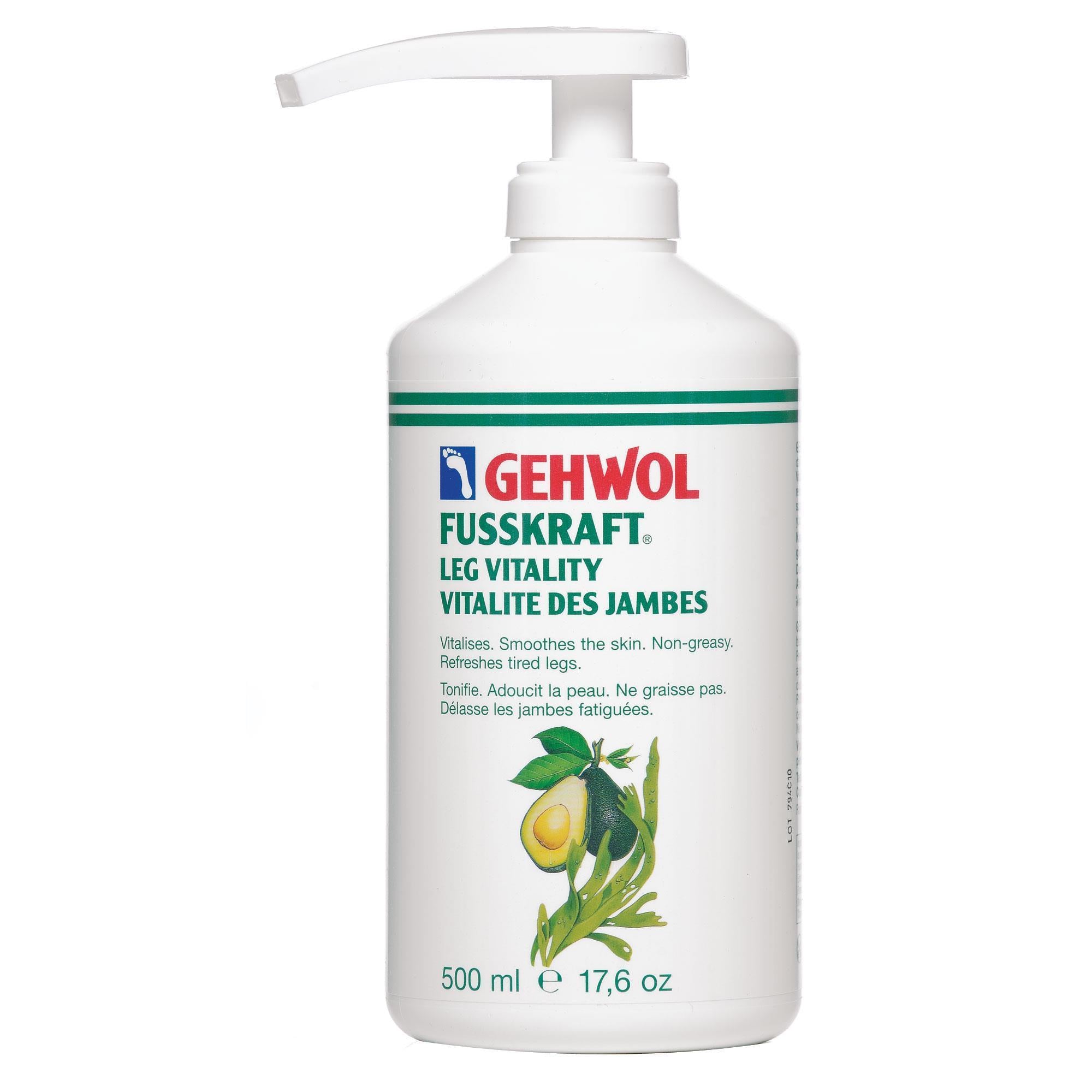 Gehwol Leg Vitality Cream - Moisturizing & Revitalizing Foot Care for Tired, Aching Legs - Perfect for Post-Workout Recovery & Daily Comfort
