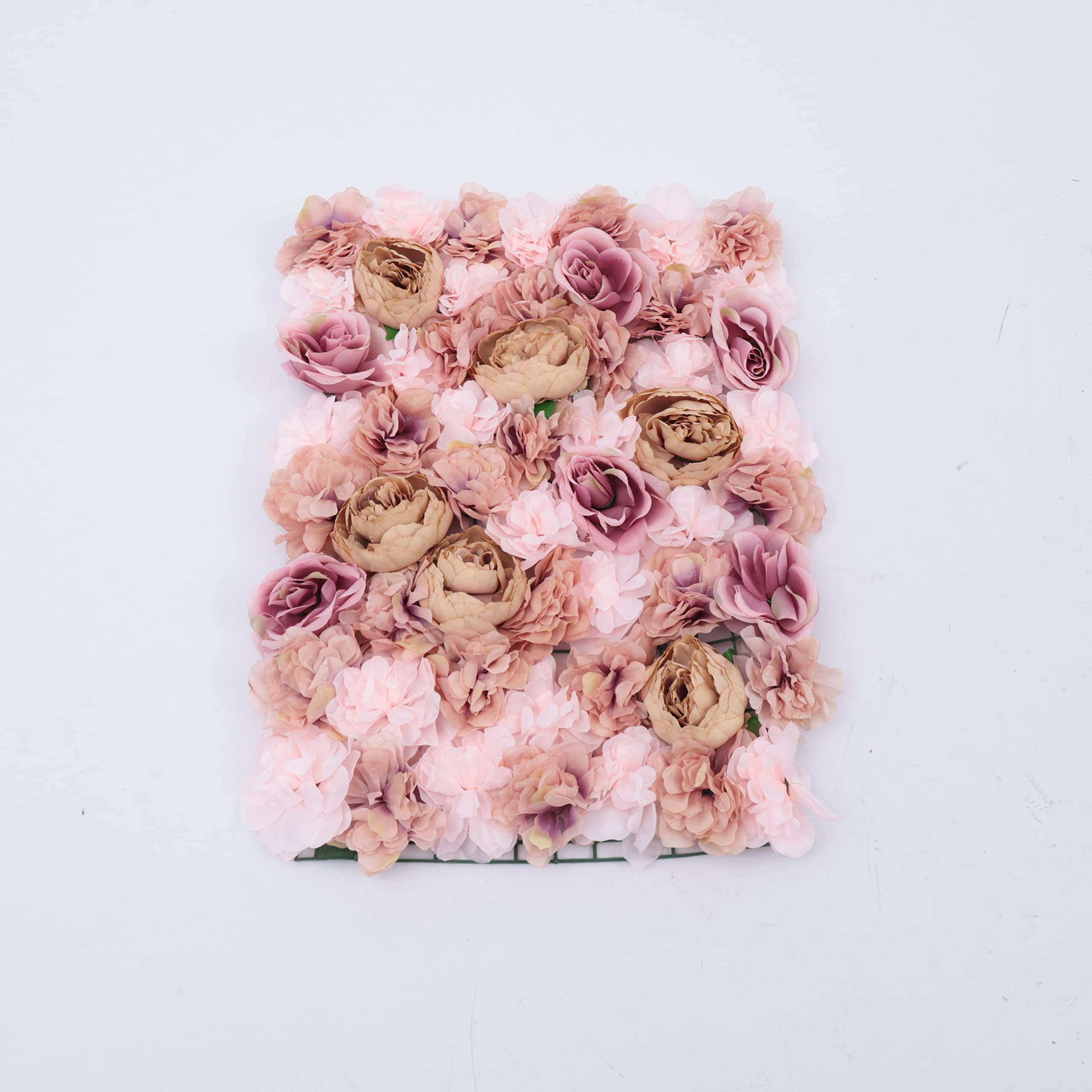 6-Piece 3D Silk Flower Wall Panels - Premium Floral Backdrop for Weddings, Bridal Showers, Baby Girls Nursery, Pink Room Decor | Elegant Event & Home Decor