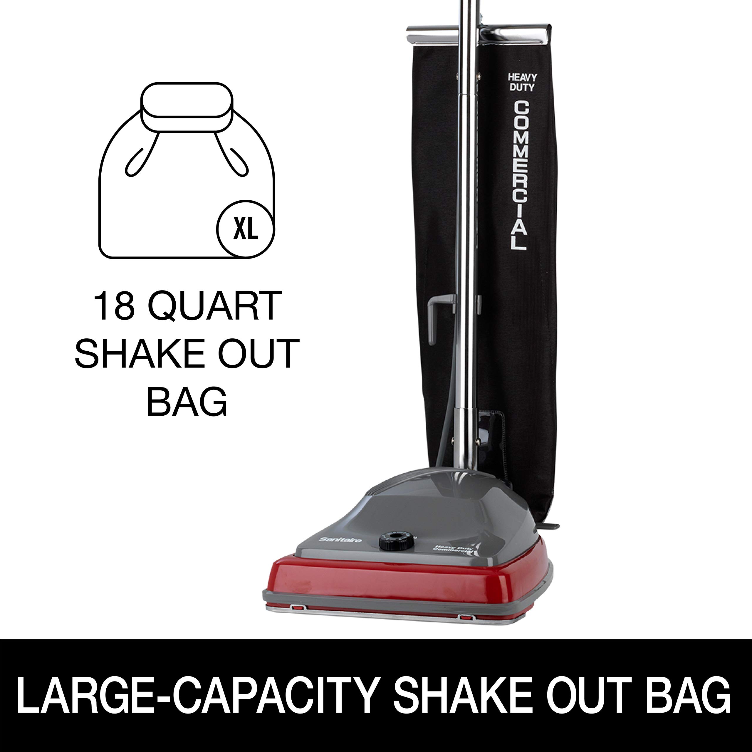 Sanitaire SL4410A Professional Bagless Upright Commercial Vacuum Cleaner with Tools & SC679K Traditional Bagged Vacuum - Heavy Duty Cleaning for Offices, Hotels, and Commercial Spaces