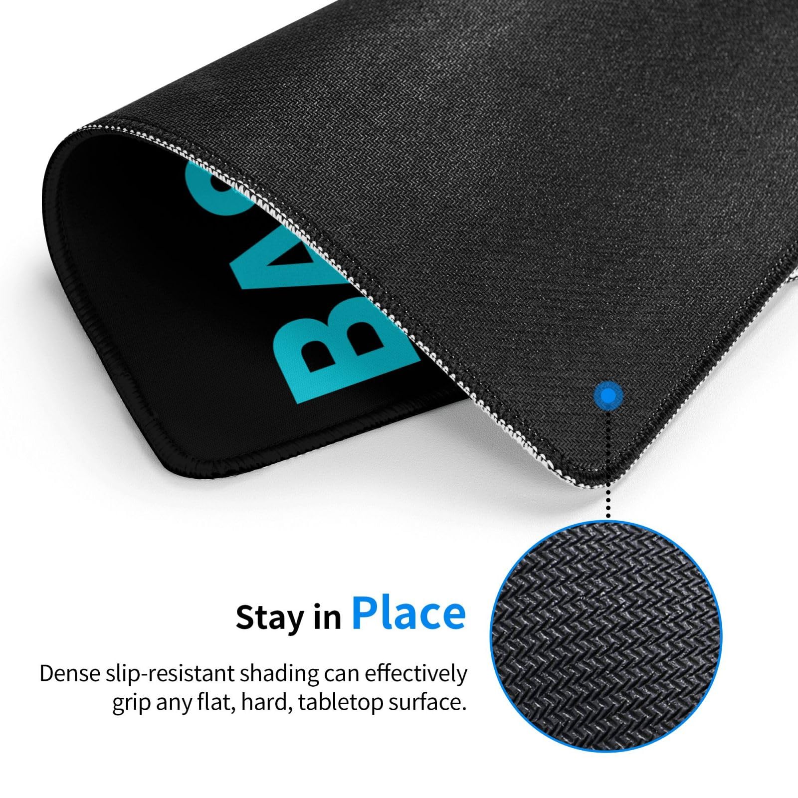 SIYTUAU Baseball Never Stops Mouse Pad - 10x12 Inch Waterproof Non-Slip Rubber Gaming Mouse Pad for Laptop & Office Use - Perfect for Baseball Fans, Gamers & Workstations