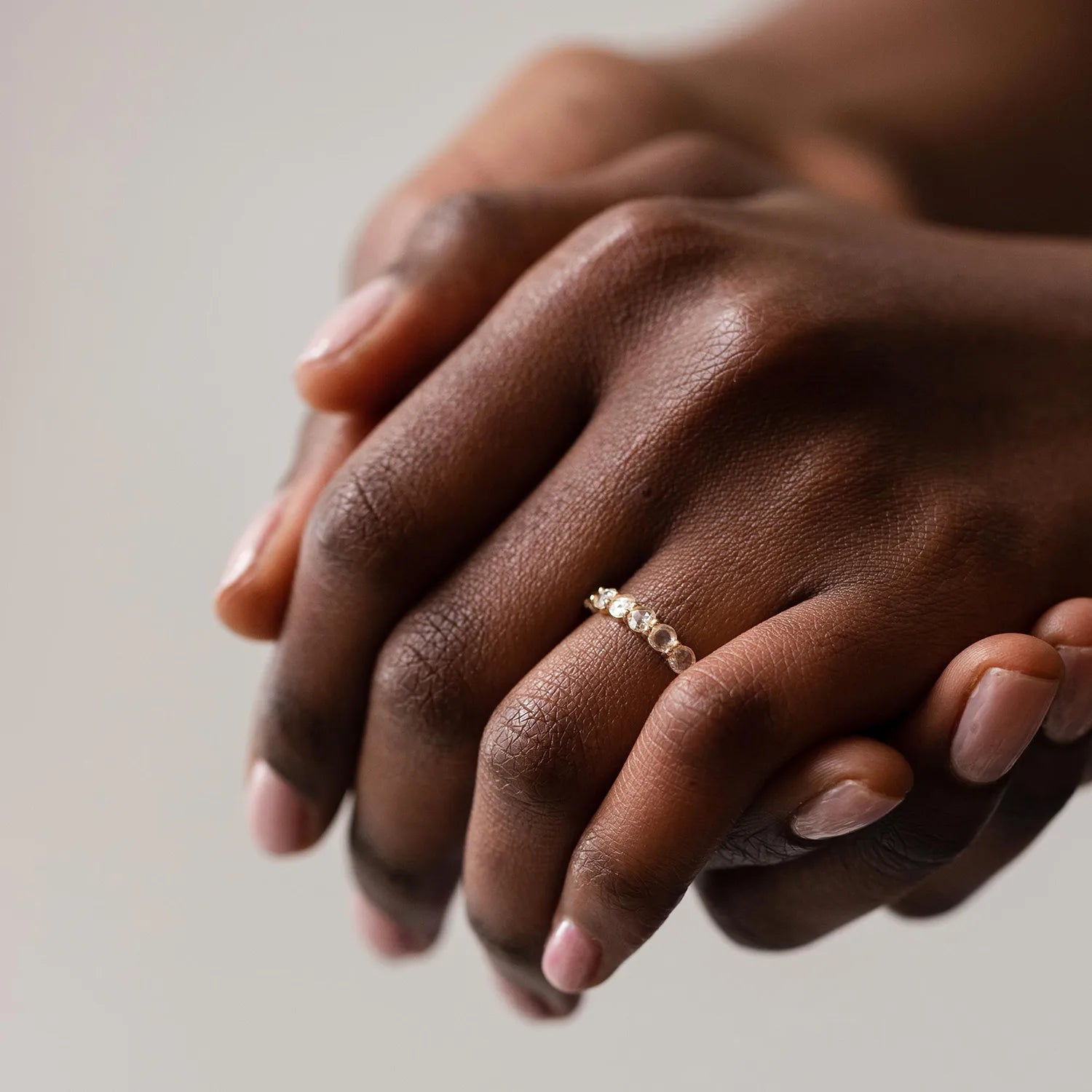 14K Rose Gold Moonglade Ring – Elegant & Dainty Women's Jewelry for Engagement, Wedding, Anniversary & Everyday Wear