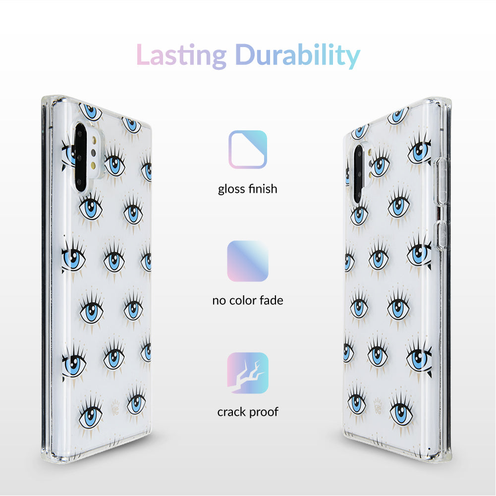Evil Eye Protection Samsung Galaxy Phone Case - Stylish & Durable Cover for Good Luck Charm | Perfect for Travel, Daily Use & Gift Giving