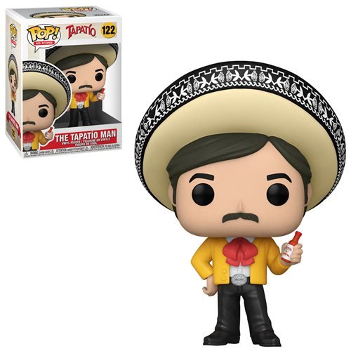 Funko Pop! Vinyl Figure: The Tapatio Man #122 - Collectible Ad Icons Series - Perfect for Home Decor, Office Display & Pop Culture Collections