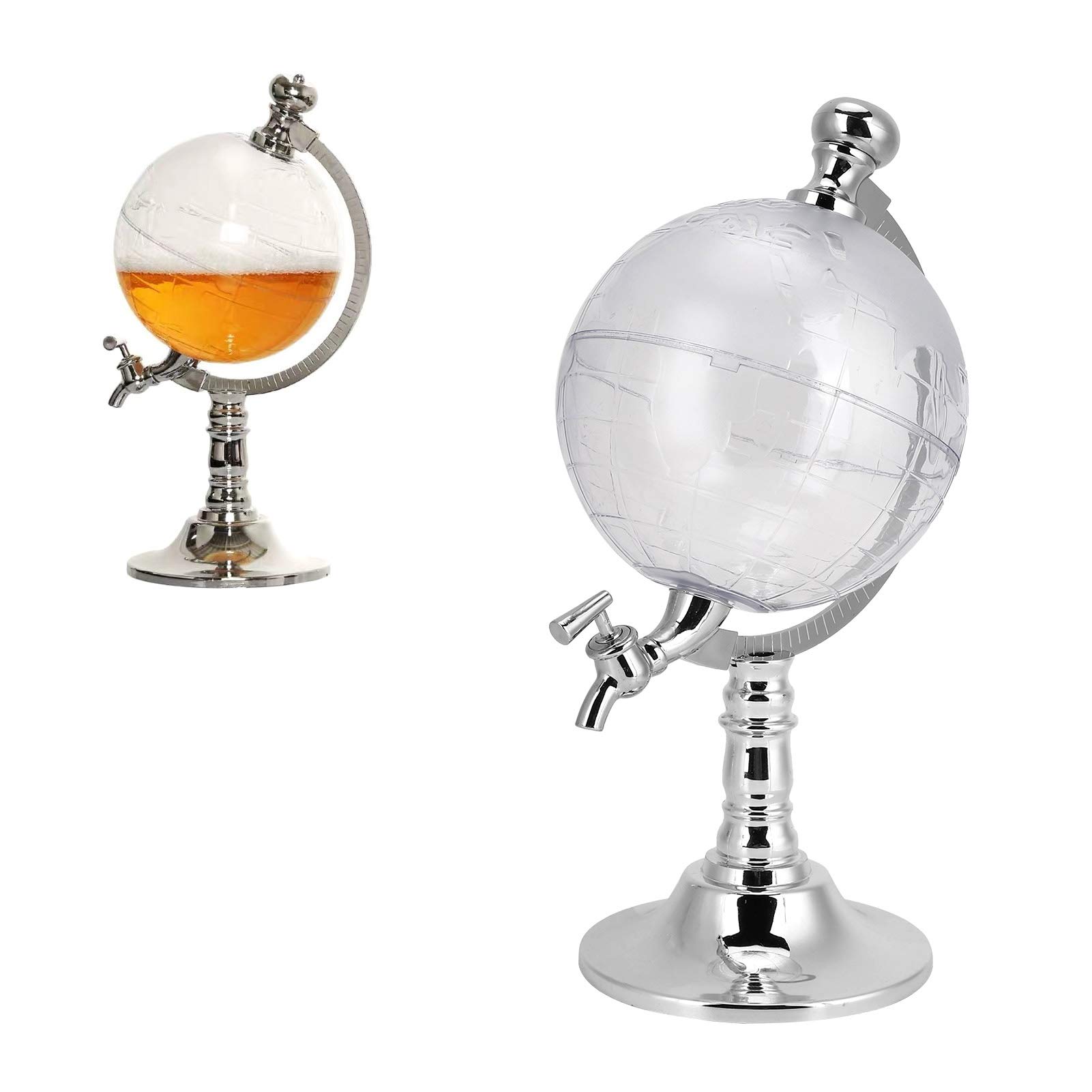 Tyenaza 1.5L Globe-Shaped Wine and Beer Dispenser - Premium Liquor Pourer for Home, Restaurant, Bar, Club & Party - Perfect for Entertaining Guests and Special Occasions