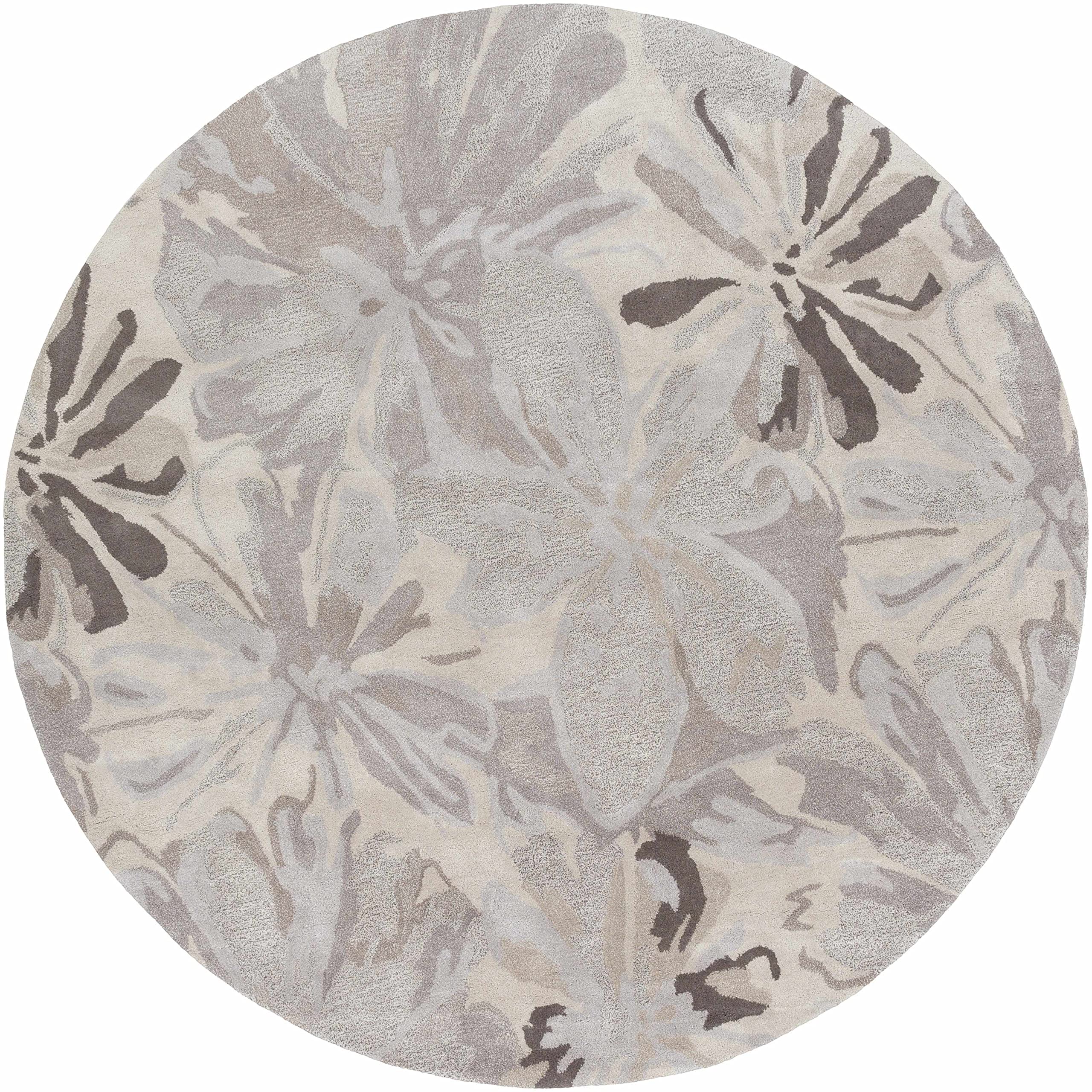 Hauteloom Ilfeld Wool Area Rug 5' x 8' - Soft Transitional Gray & Brown Rug for Living Room, Bedroom - Perfect for Cozy Home Decor & High Traffic Areas