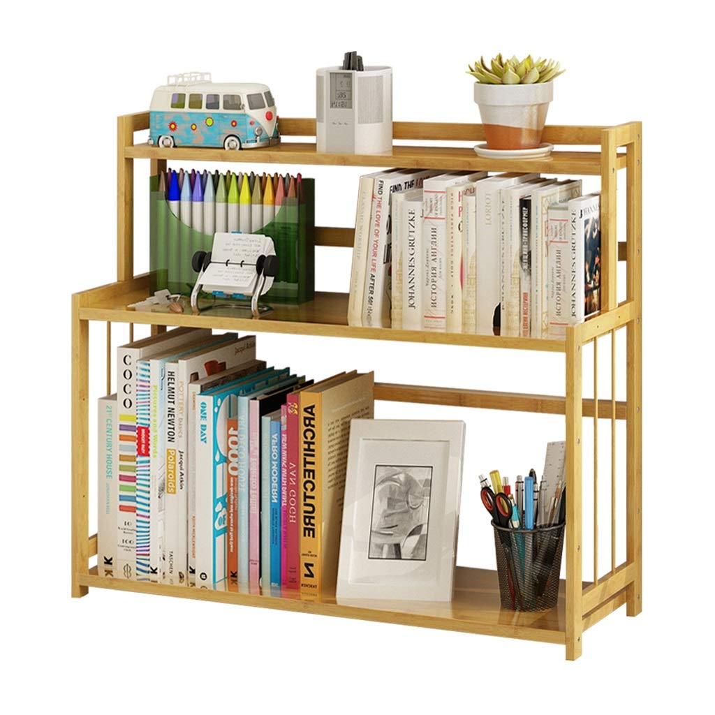 Modern 3-Tier Bookshelf - Simple & Stylish Bookcase for Home Office, Living Room, Bedroom - Compact Storage Rack for Books, Decor & Essentials - Perfect Small Space Solution