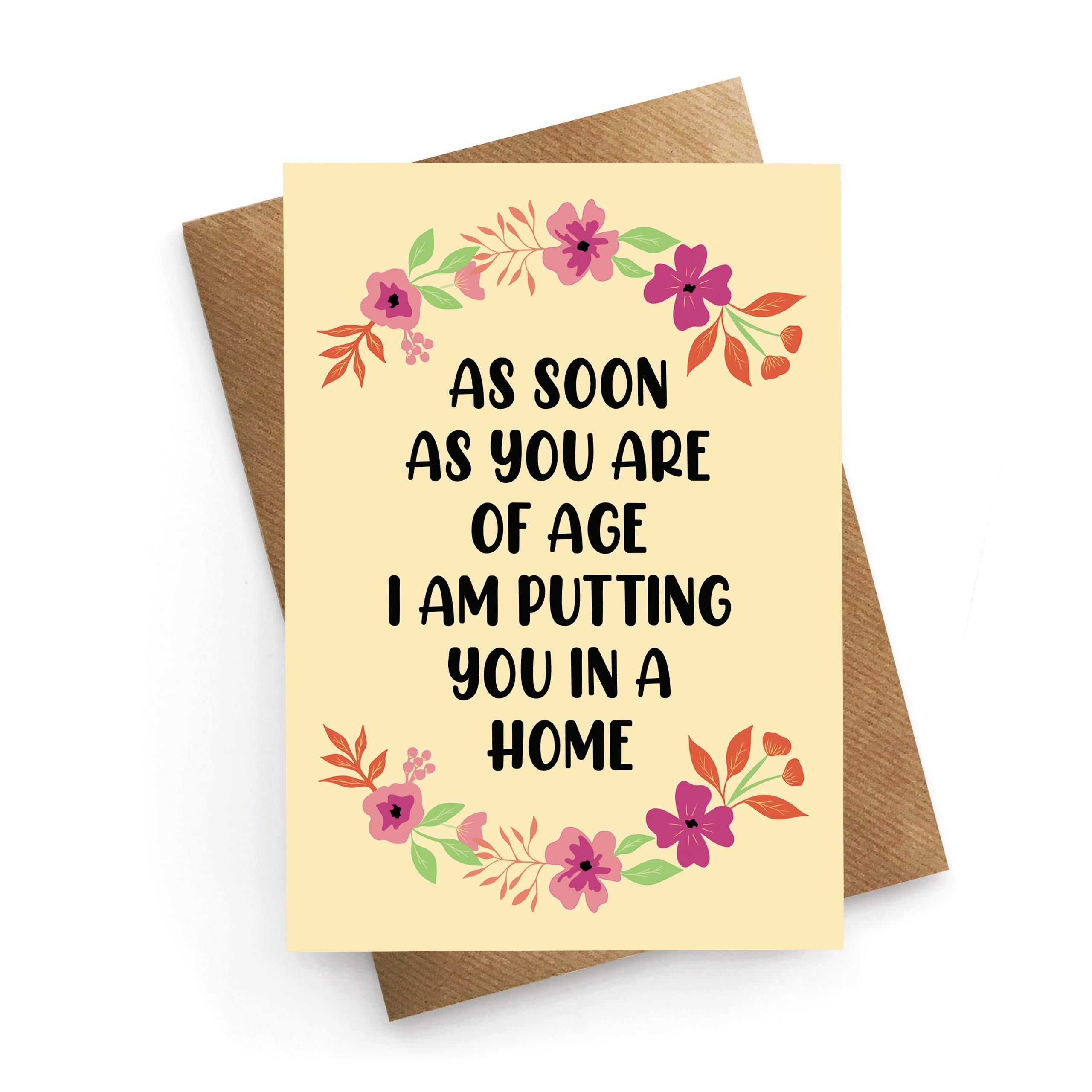Funny Birthday Card for Mom - Heartwarming Mother's Day Gift - Perfect for Adult Children - Great for Mother's Day Celebrations & Special Occasions