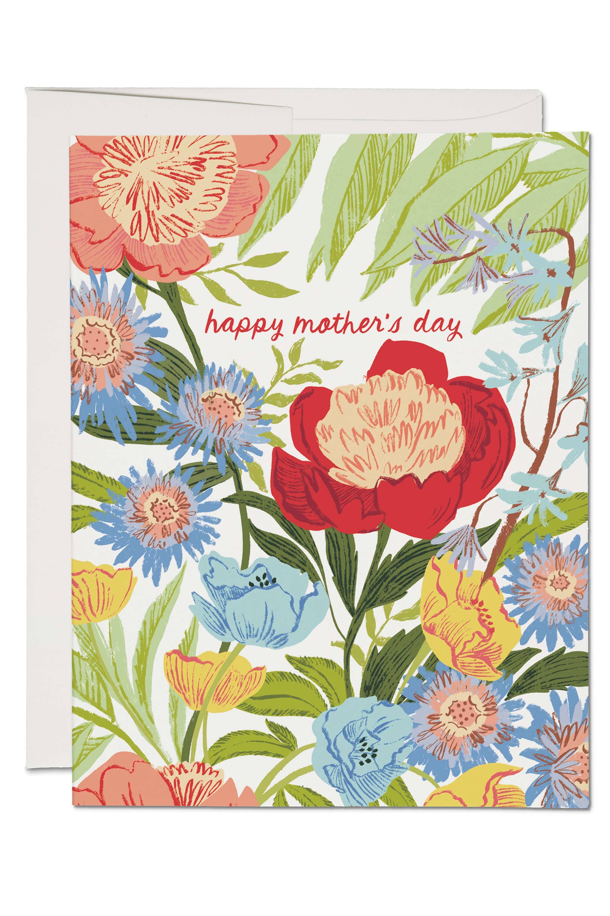 Petals of Joy Greeting Card - Elegant Floral Design for Birthdays, Anniversaries & Special Occasions | Perfect Gift for Loved Ones