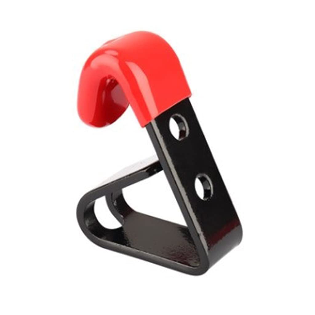 **Vdaxvme Black & Red Heavy Duty Metal U Hooks - 20 Pack Wall Mount Garage Storage Hooks for Organizing Tools, Garden Supplies & Home Use - Perfect for Garage, Shed, Workshop & DIY Projects**