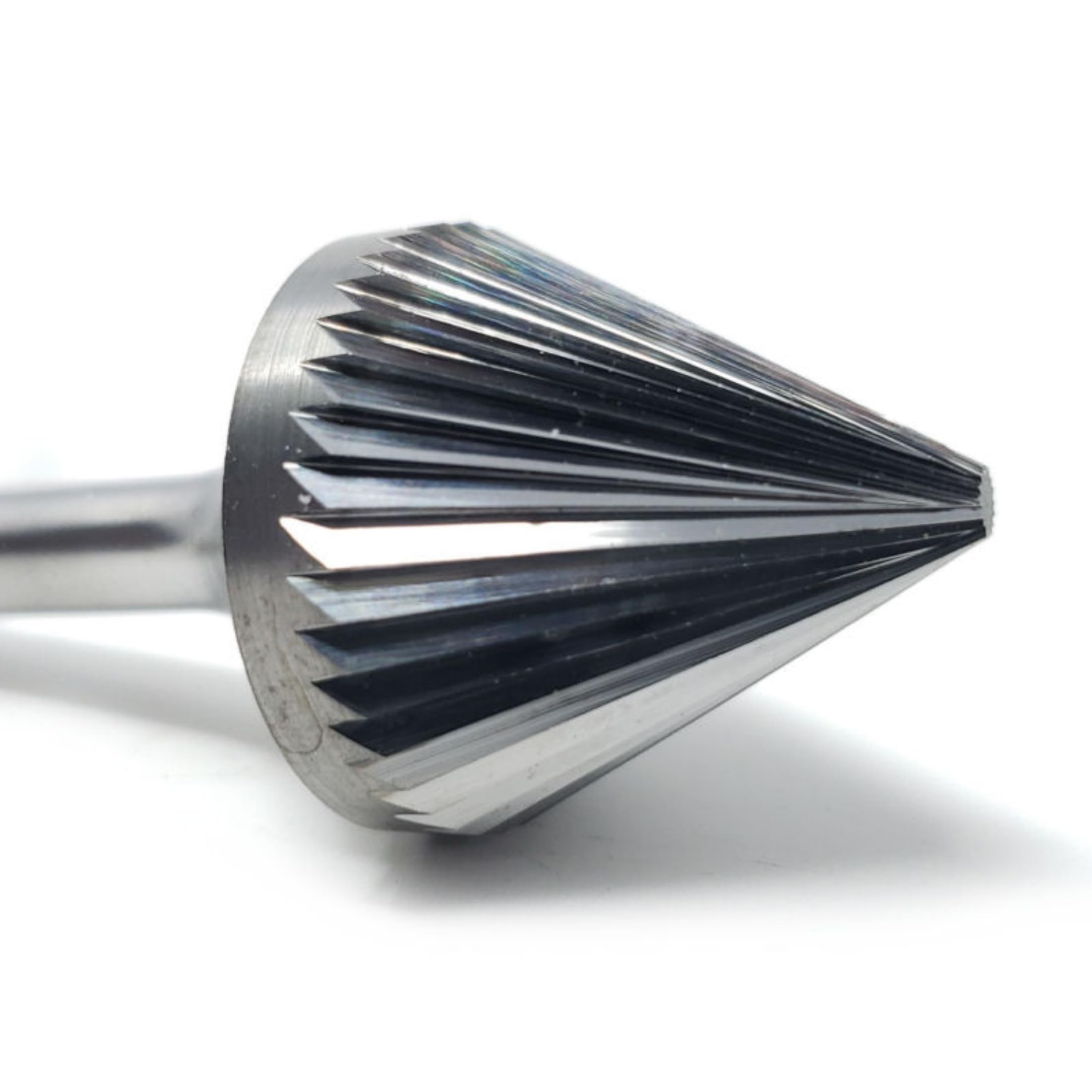 Premium SJ-9 Single Cut Carbide Burr Die Grinder Bit - 1