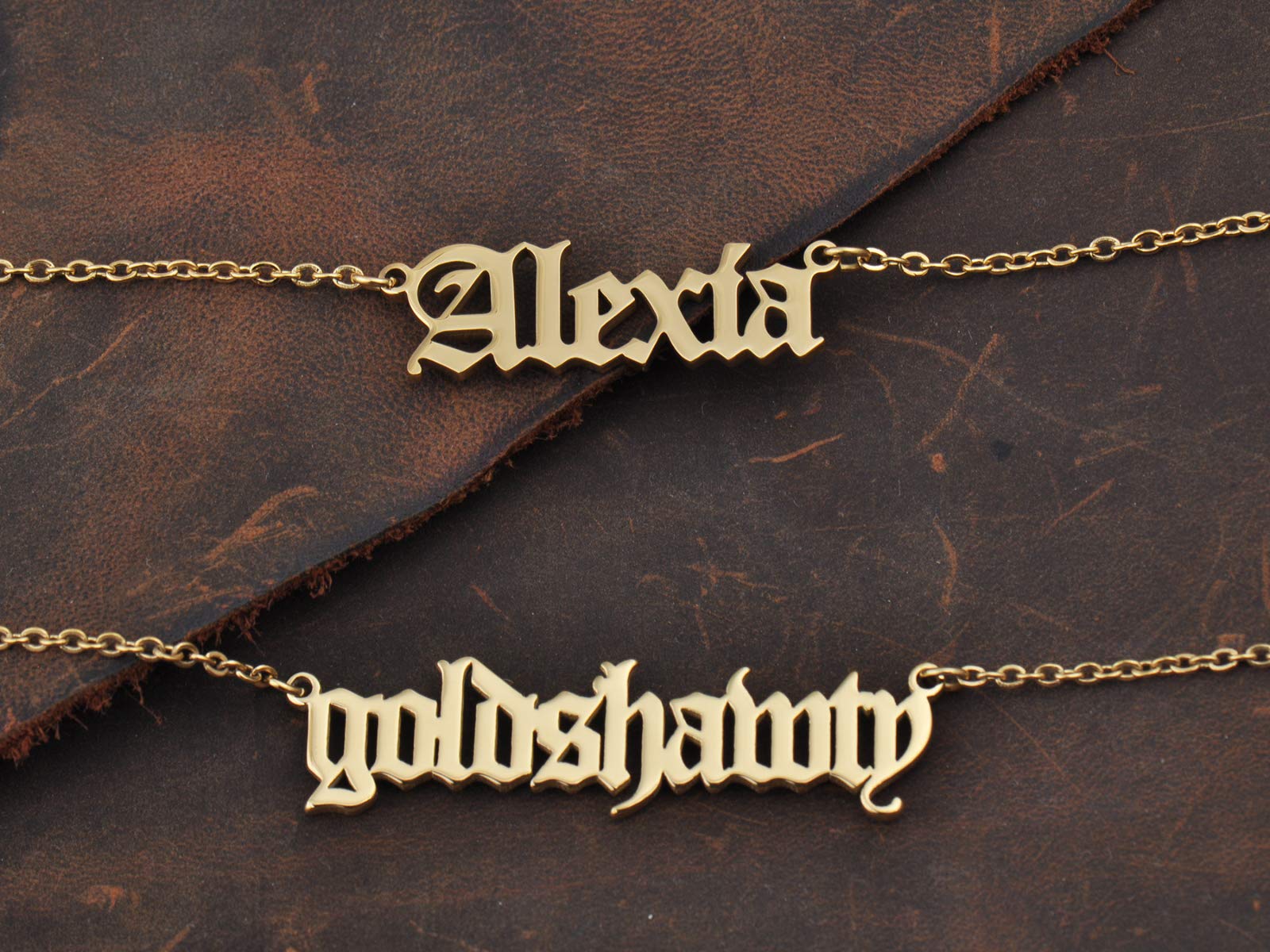 Personalized Name Necklace for Grandma - Marcel - Gift for Her Birthday