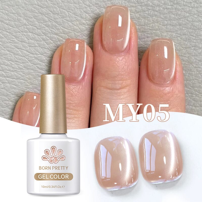 Water Light Cat Magnetic Gel Polish - First Love MY05 10ml Nail Art Kit for Home & Salon Use - Perfect for Manicures, Pedicures, and Nail Designs