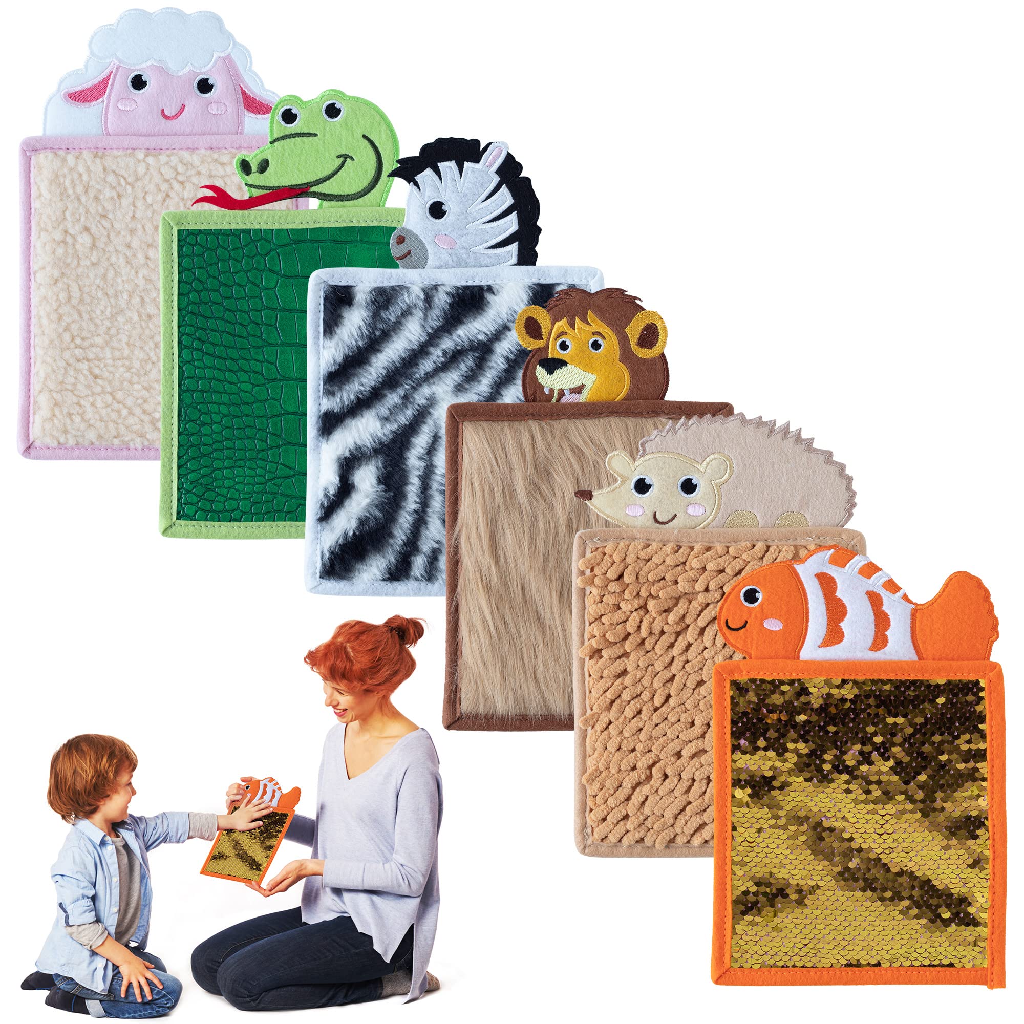 ODOXIA Sensory Mats for Autistic Children - Animal Themed Sensory Tiles & Wall Panels for Tactile Play | Sensory Room Equipment & Toys for Kids with Autism | Perfect for Therapy Rooms, Classrooms & Home Sensory Play Spaces