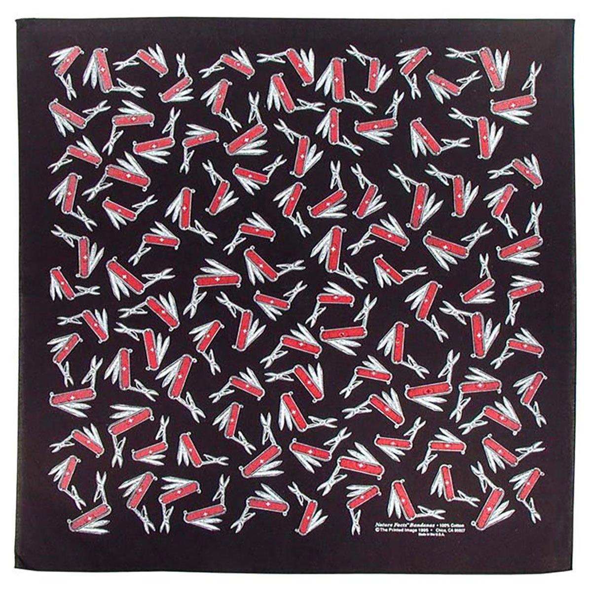 Shark Print Bandana - Stylish & Durable Knives Bandana for Outdoor Adventures, Hunting, and Survival Gear