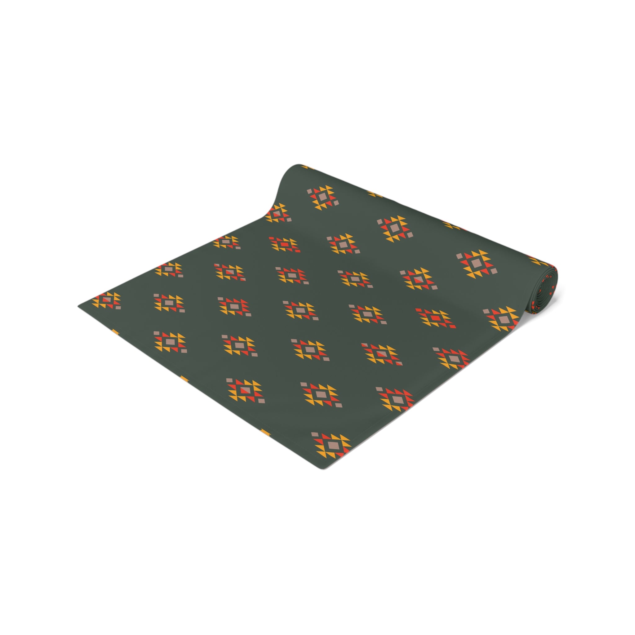 Southwestern Alpine Ridge Print Table Runner - Cotton or Polyester Table Decor for Dining Room, Kitchen, and Holiday Parties - Perfect for Farmhouse, Rustic, and Boho Home Decor
