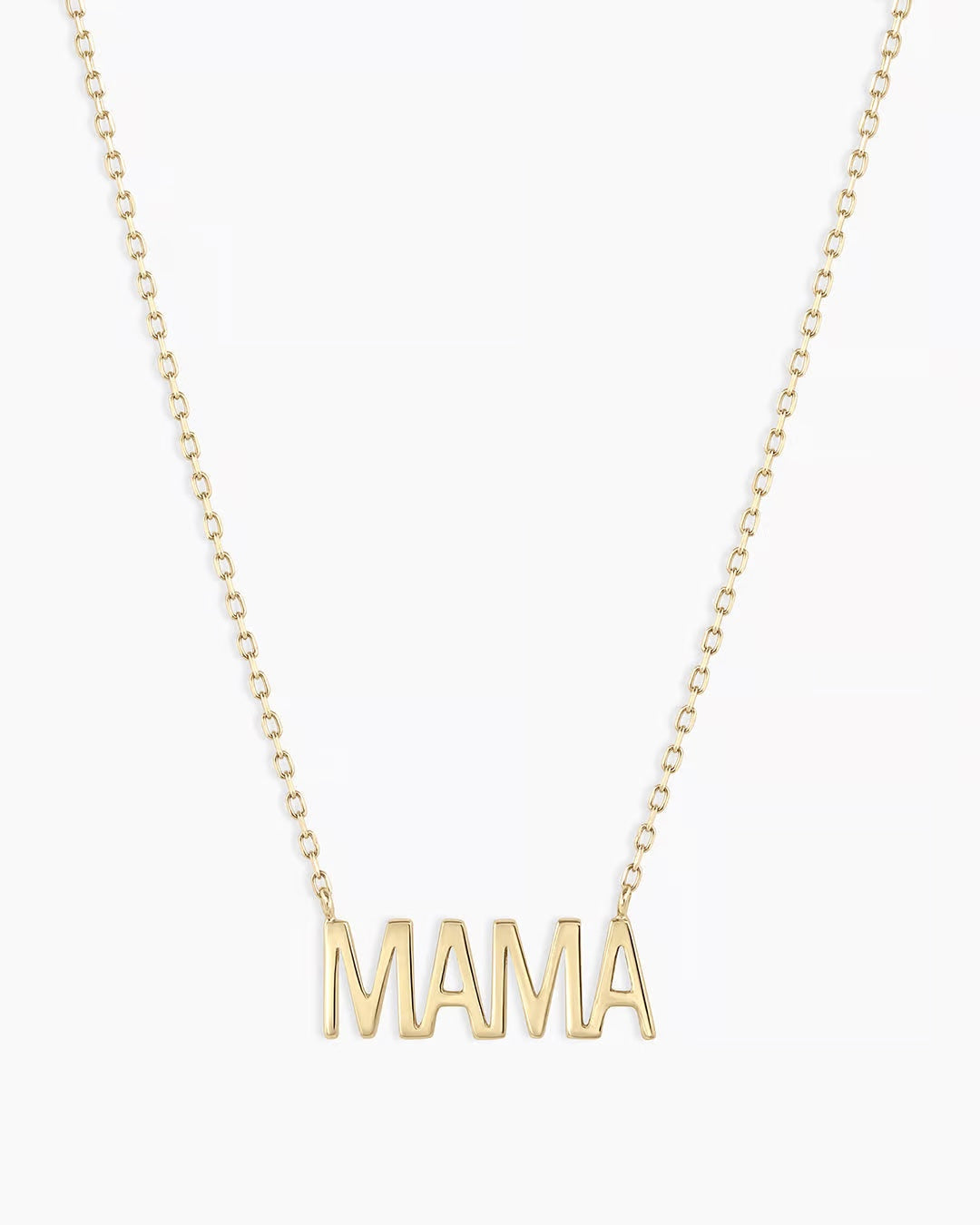 14K Gold Mama Necklace for Women - Elegant Personalized Mother's Jewelry Gift for Birthday, Christmas & Mother's Day | Perfect for Everyday Wear & Special Occasions