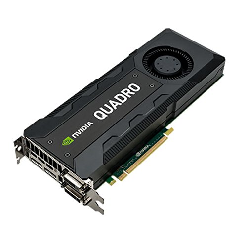 PNY NVIDIA Quadro K5200 8GB GDDR5 Professional Graphics Card for CAD, 3D Modeling & Video Editing - Bulk Packaging