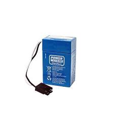 Power Wheels 6V Blue Replacement Battery 00801-1868 for Kids Ride-On Cars - Perfect for Outdoor Play and Toy Vehicle Power