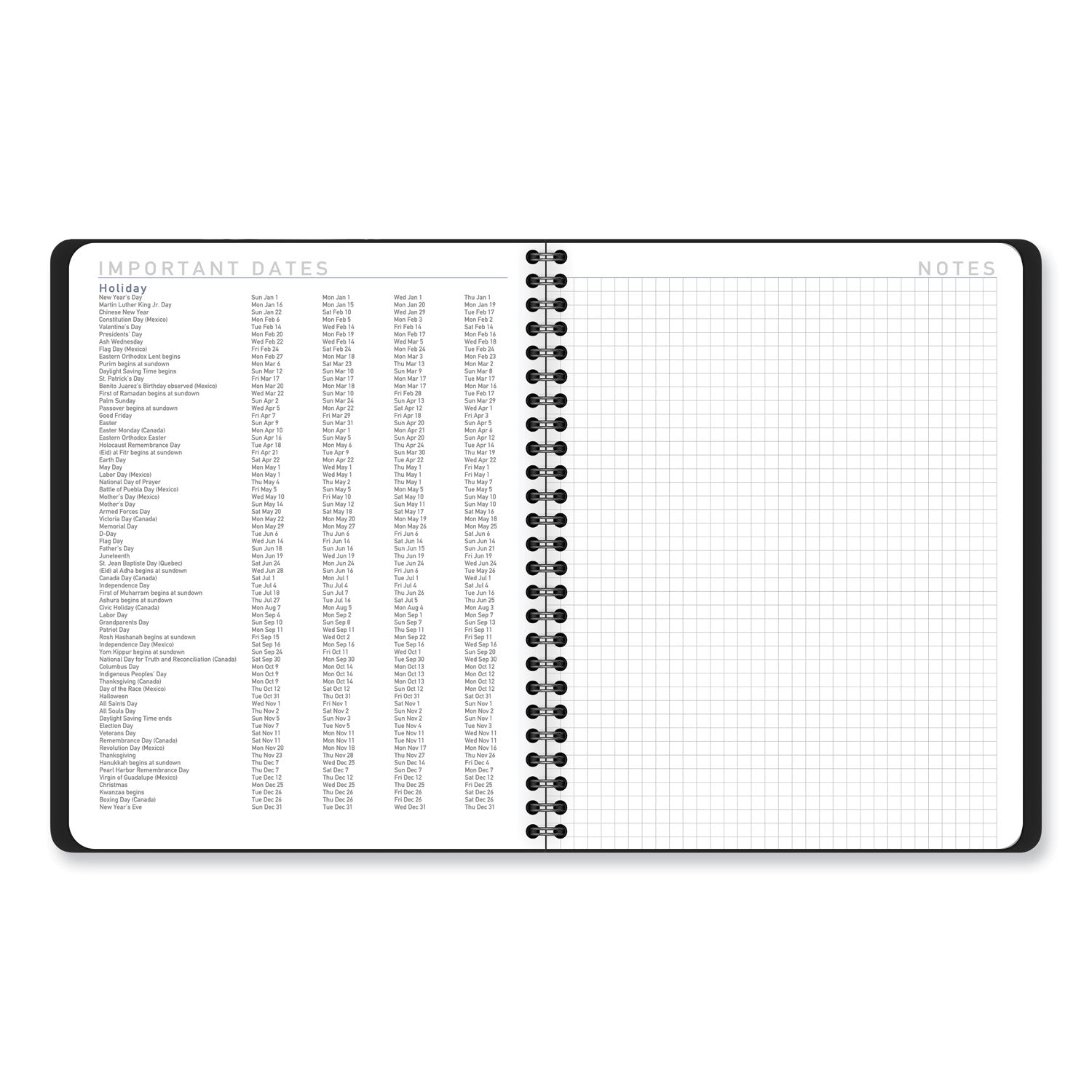 AT A GLANCE® Contempo Lite Academic Year Weekly/Monthly Planner 2024-2025, 8.75