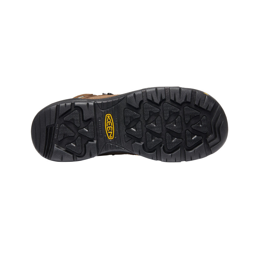 Men's Troy 6 Waterproof Work Boots with Carbon Toe - Dark Earth/Black - Durable Safety Shoes for Construction, Hiking & Outdoor Work