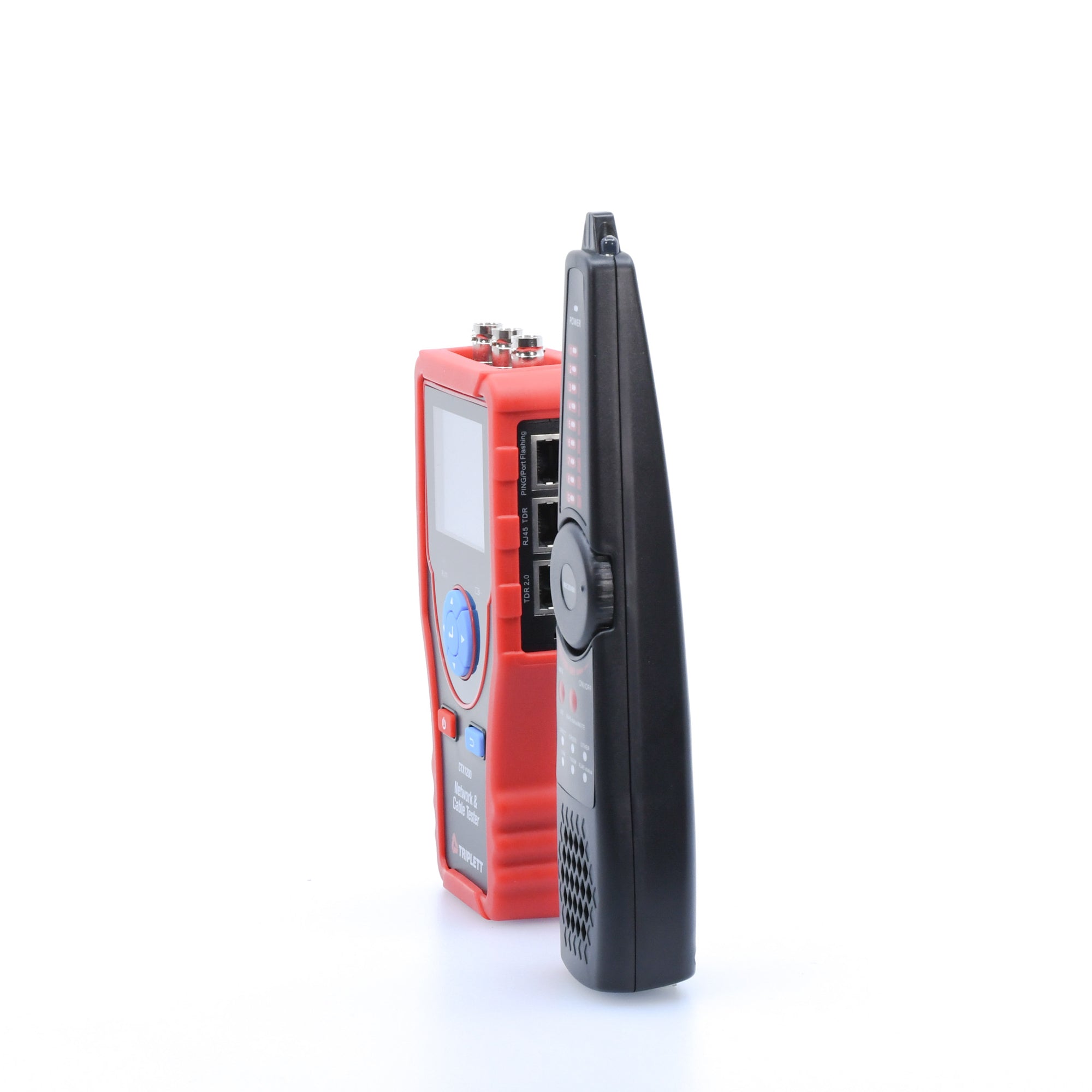 CTX1200 Professional Network Cable Tester with Probe - RJ45 RJ11 Ethernet LAN Wire Tester for Home & Office Network Installation - Perfect for IT Technicians and DIY Network Setup