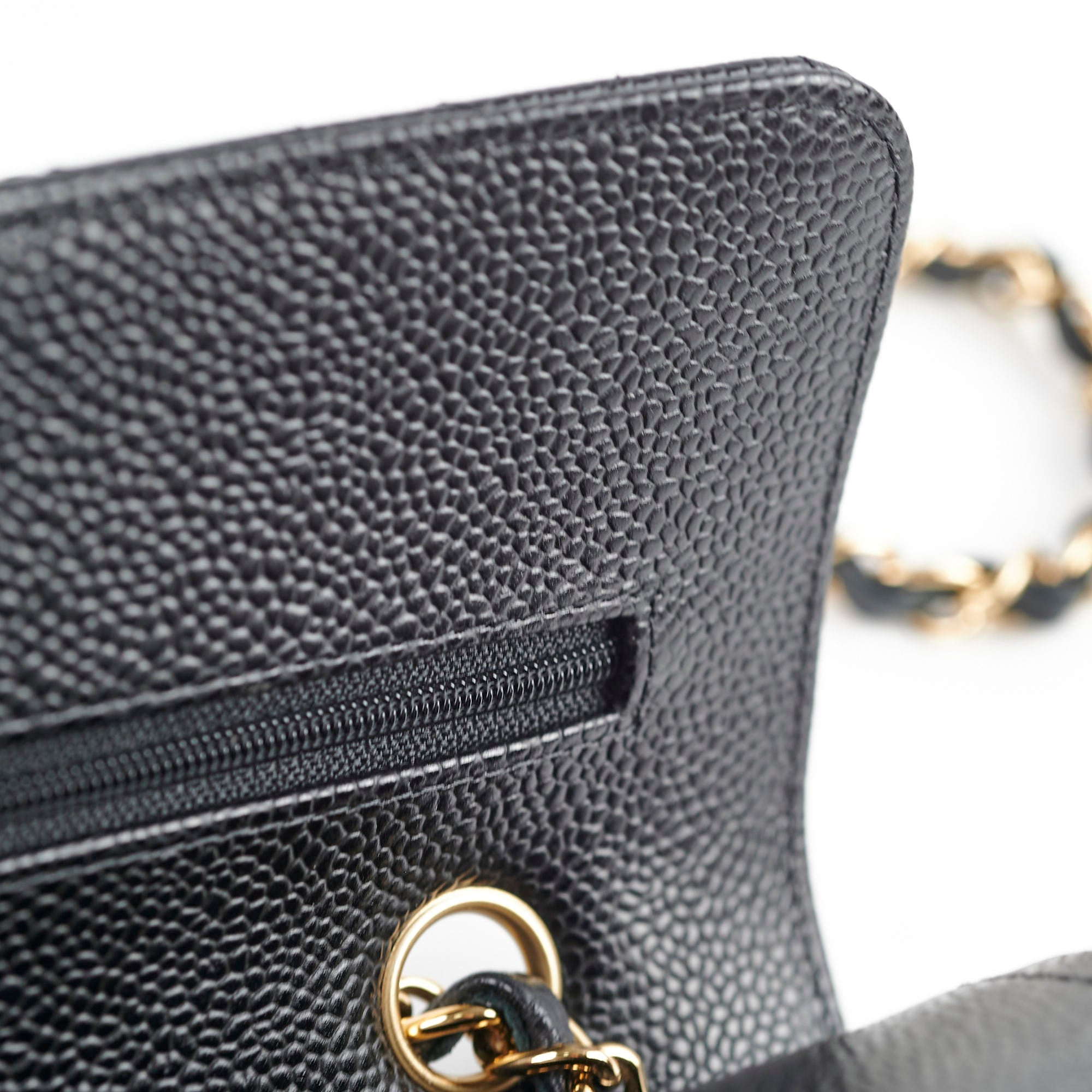 Chanel Quilted Caviar Small Classic Flap Bag Black - Luxury Designer Handbag for Women | Perfect for Evening Parties, Date Nights & Special Occasions