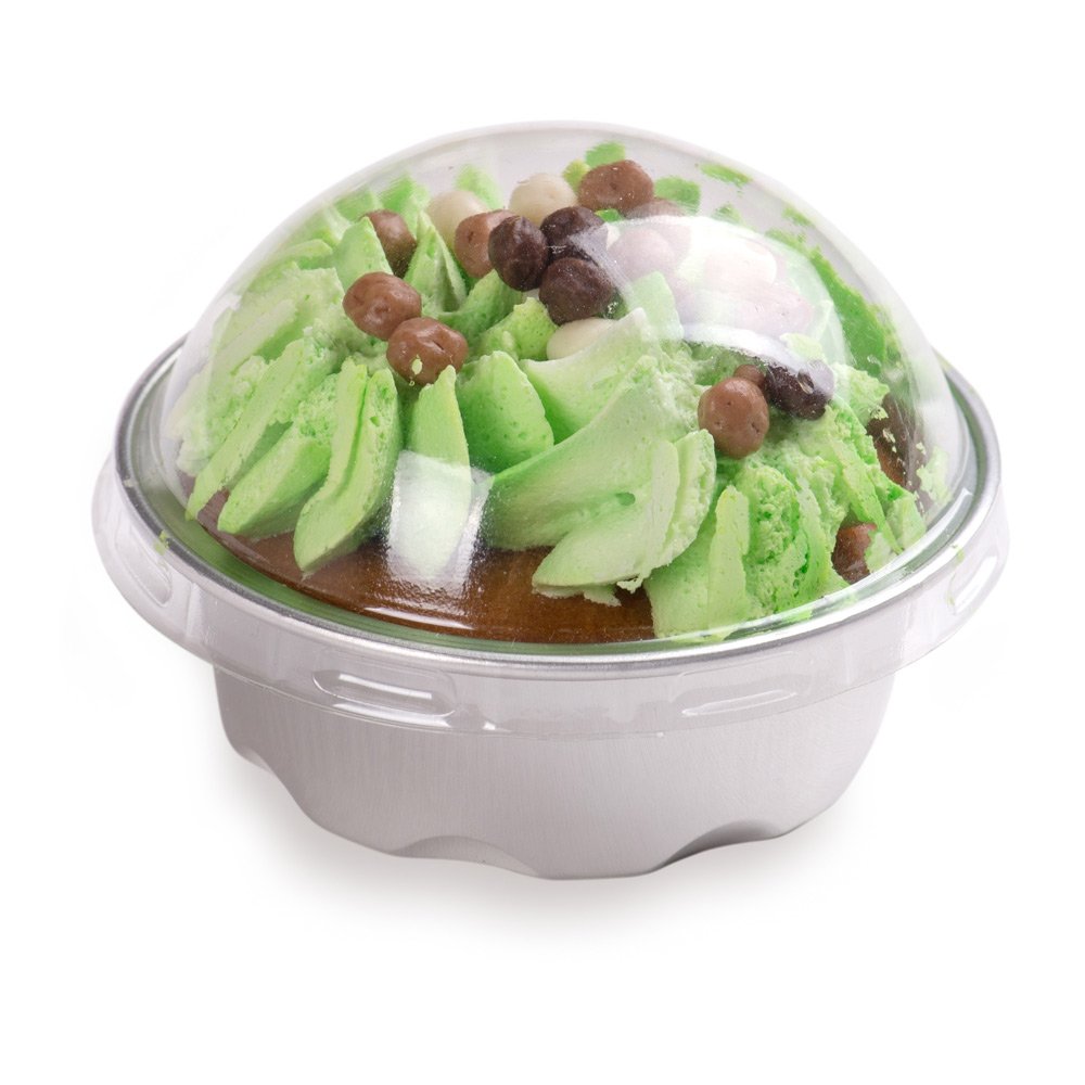 1.7 oz Disposable Ramekins with Lids - 100 Pack Round Aluminum Creme Brulee Cups | Oven & Freezer Safe Baking Containers for Cupcakes, Muffins & Desserts | Perfect for Restaurants, Catering & Home Baking