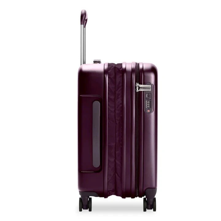 Briggs & Riley Sympatico 3.0 Global Carry On Expandable Spinner Luggage - Lightweight Suitcase for Business Travel & Weekend Getaways - TSA Approved Airplane Carry-On Luggage for International Flights